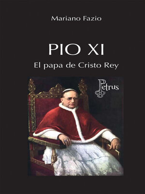 cover image of Pío XI